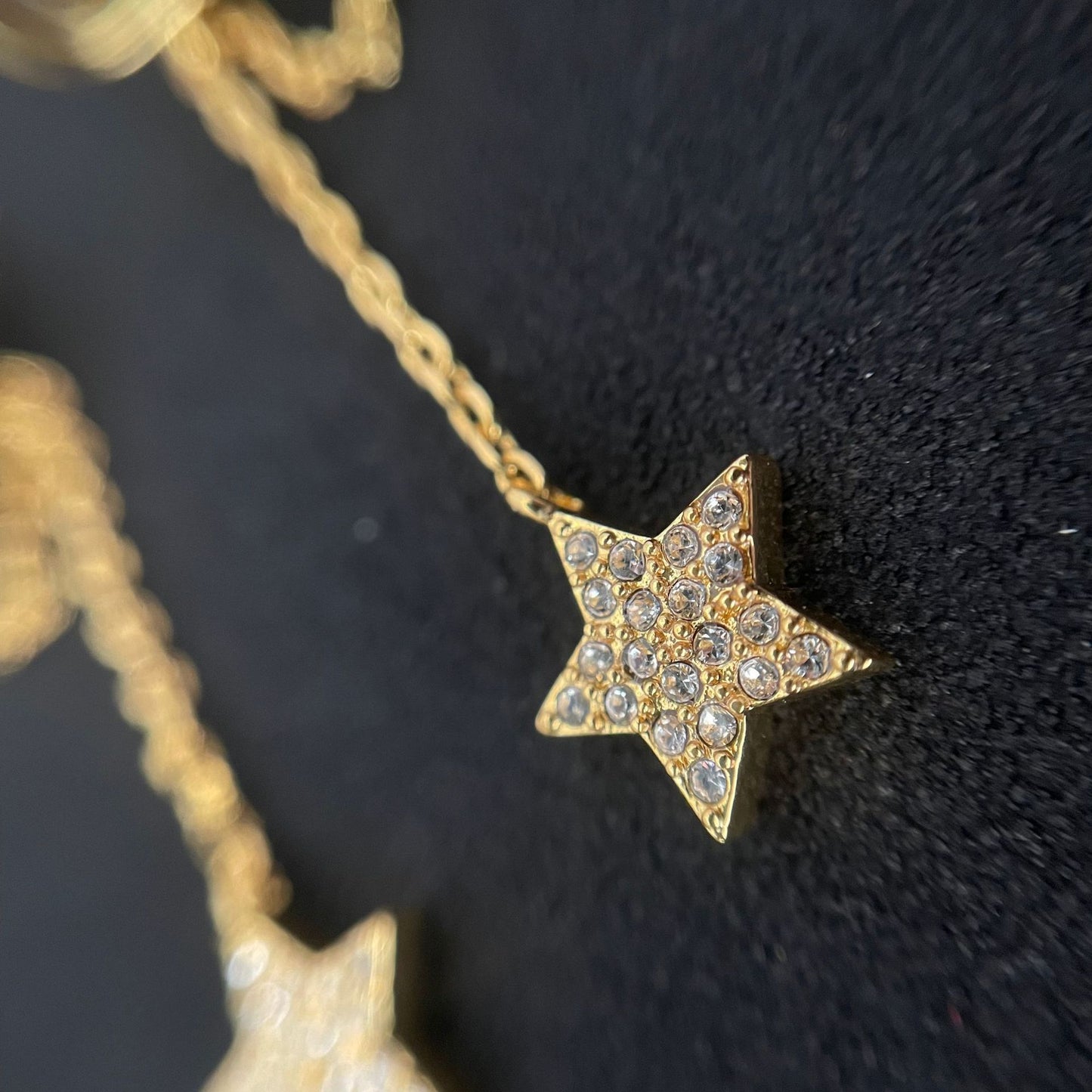 Earrings Hoshigata Pendant Cubic Chassis Long Earrings 