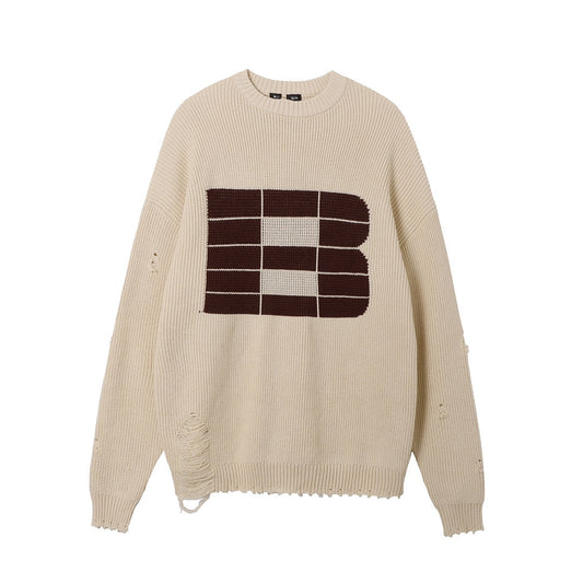 BLファッション長袖ニットセーターカジュアル   おしゃれ上着 SY0653