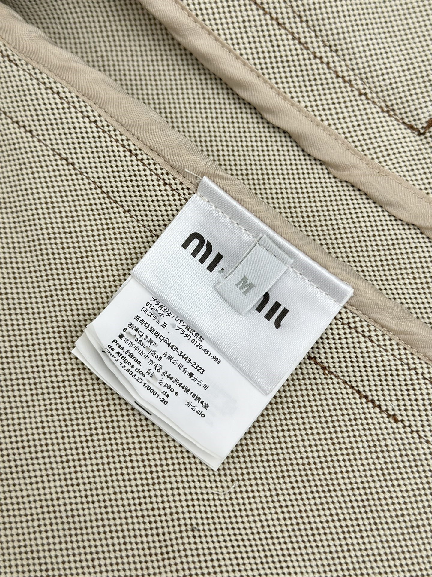 MIUMIU長袖 ジャケット  カジュアル   おしゃれ上着 SY0799