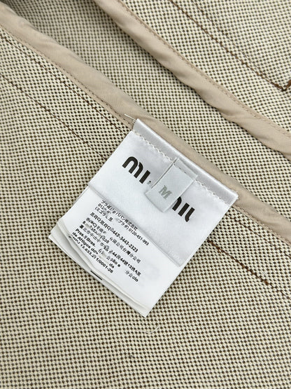 MIUMIU長袖 ジャケット  カジュアル   おしゃれ上着 SY0799