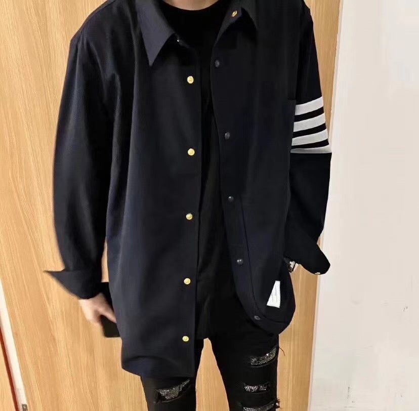 TBファッション長袖 シャツ  カジュアル   おしゃれ上着 SY0780