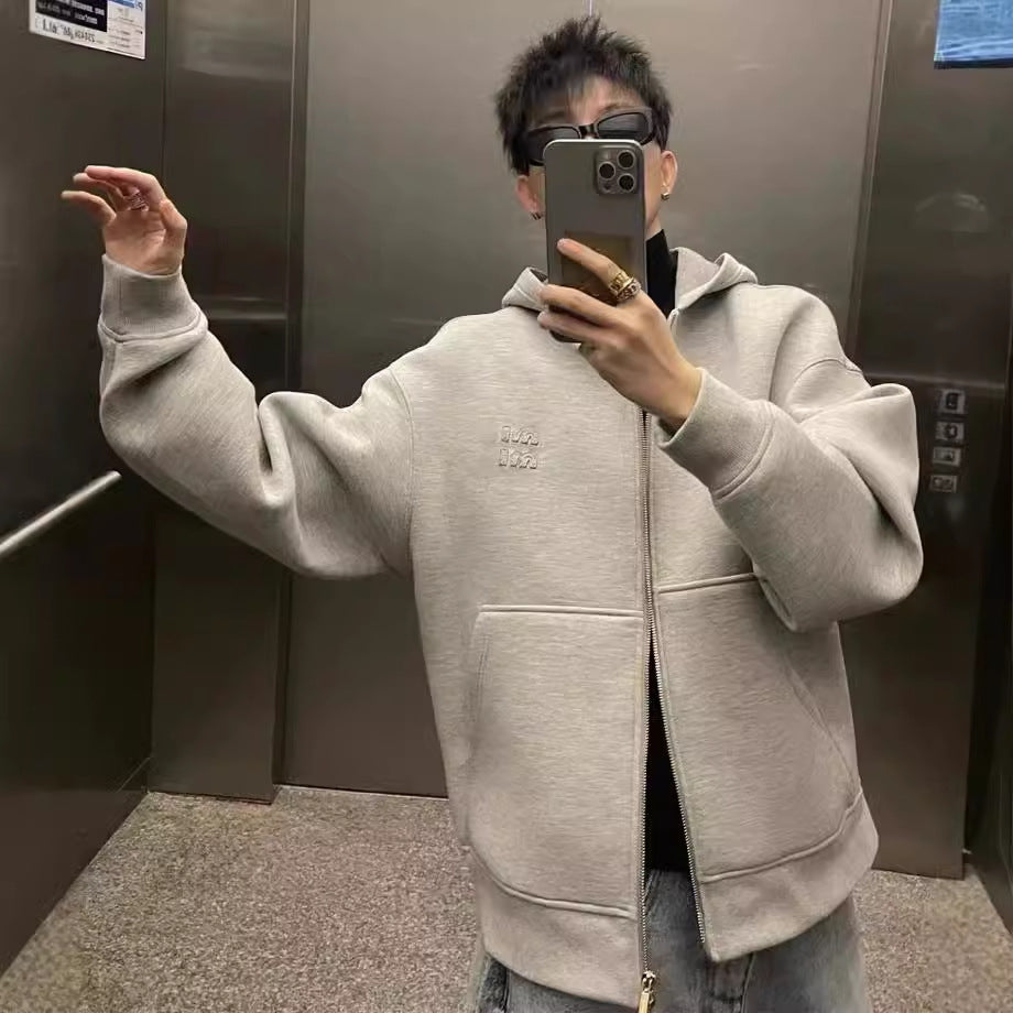 MIUMIUファッションパーカー おしゃれクールカジュアル 男女長袖上着   SY0156