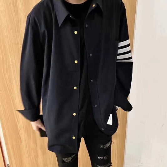 TBファッション長袖 シャツ  カジュアル   おしゃれ上着 SY0780