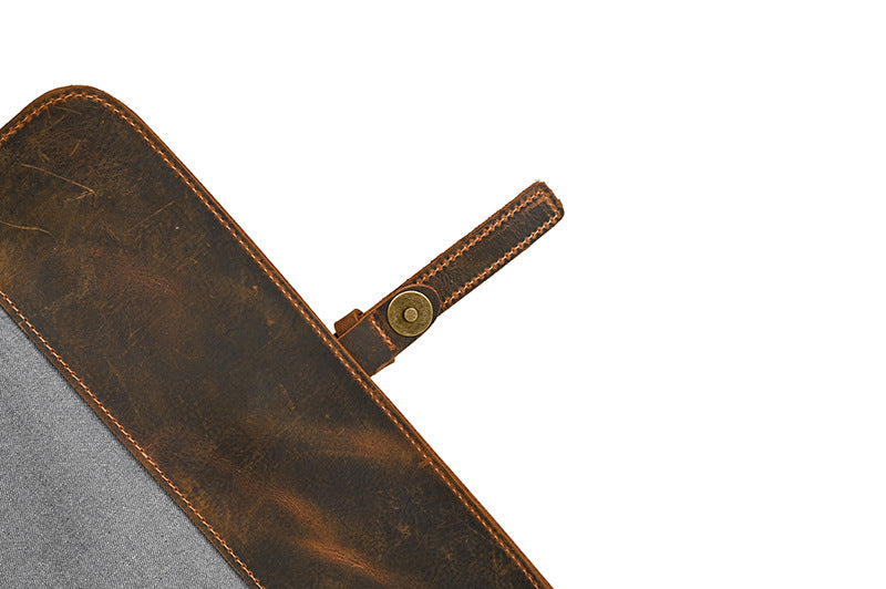 Men's backpack cowhide genuine leather retro casual computer bag for men 