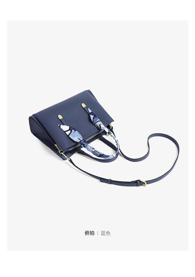 Women's Handbag Luxury Genuine Leather Shoulder Bag Fashion Elegant Temperament Handbag that goes with anything. Bag