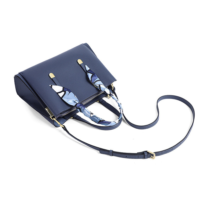 Women's Handbag Luxury Genuine Leather Shoulder Bag Fashion Elegant Temperament Handbag that goes with anything. Bag