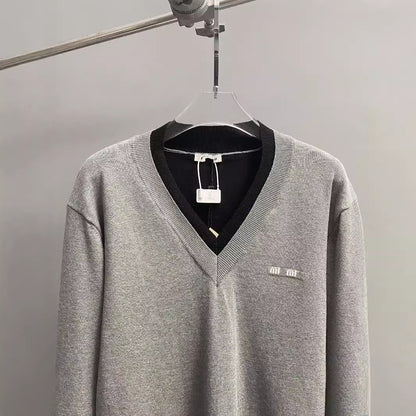 MIUMIU長袖 セーターカジュアル   おしゃれ上着 SY0649