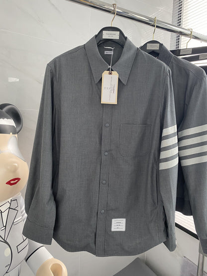 TBファッション長袖 シャツ  カジュアル   おしゃれ上着 SY0780