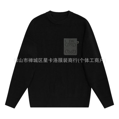 ファッション長袖セーター おしゃれクールカジュアル 上着 SY1165