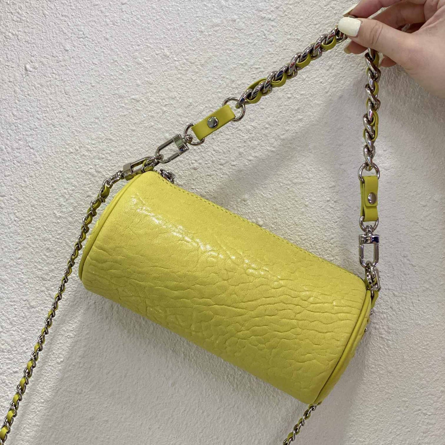 Genuine leather fashion diagonal shoulder bag armpit bag trend shoulder bag ladies bag