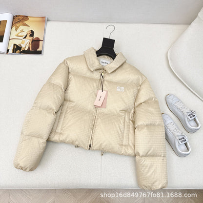 MIUMIU長袖ダウンジャケットあたたかい カジュアル おしゃれ上着 SY1441