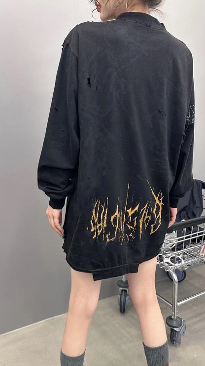 BLファッション長袖tシャツ おしゃれ上着 クールカジュアル ロングtシャツSY0937