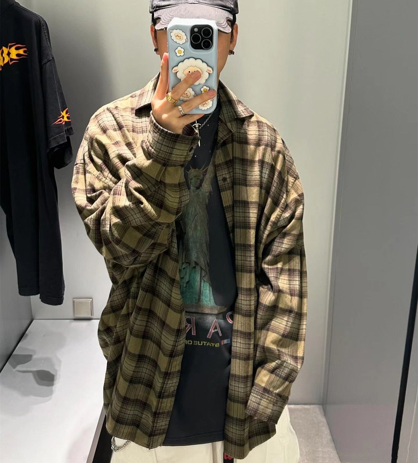 BLファッション長袖 シャツ  カジュアル   おしゃれ上着 SY0749