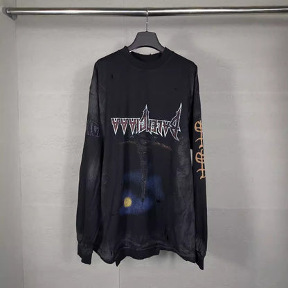 BLファッション長袖tシャツ おしゃれ上着 クールカジュアル ロングtシャツSY0937