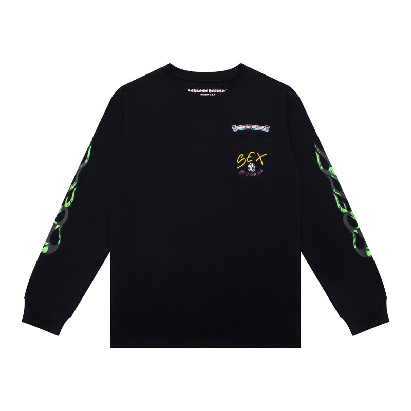 ファッション長袖Tシャツ おしゃれクールカジュアル 上着 SY1356