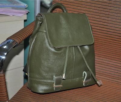 Genuine Leather Rucksack Women Boston Bag Fashion Cowhide Women Bag Casual Rucksack