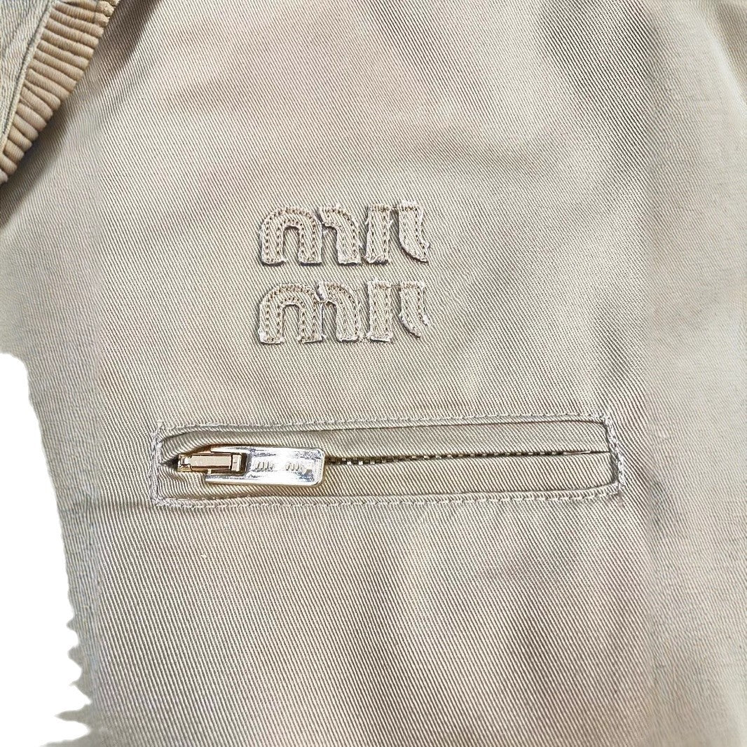 MIUMIU長袖クールカジュアル  おしゃれ上着  コートSY0543