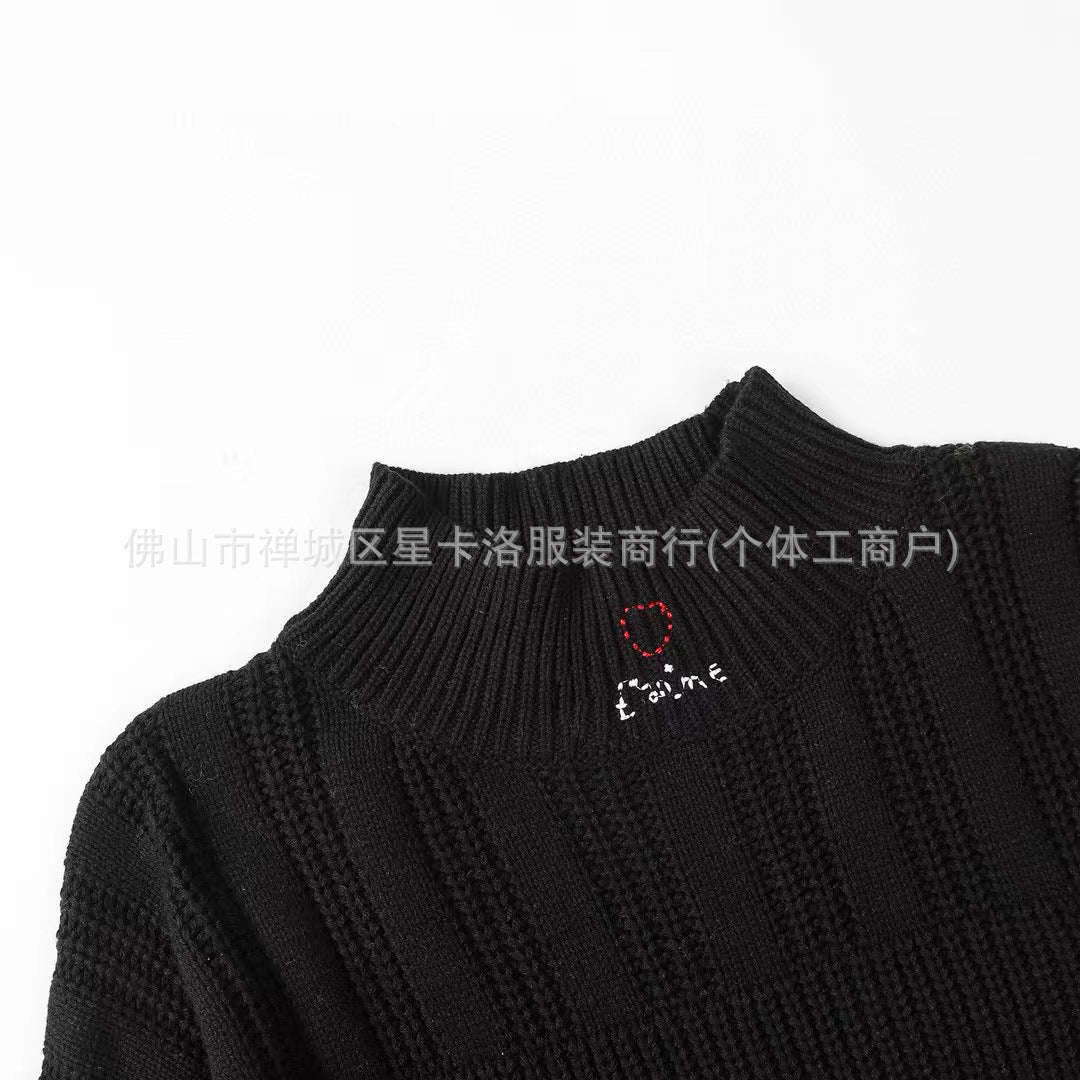ファッション長袖セーター おしゃれクールカジュアル 上着 SY1136