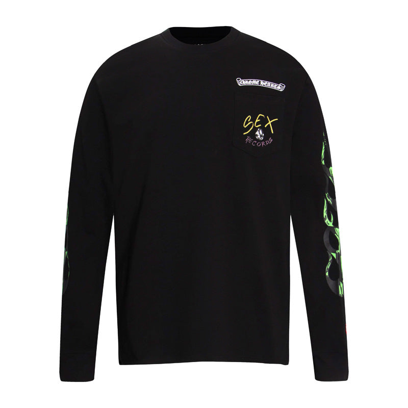 ファッション長袖Tシャツ おしゃれクールカジュアル 上着 SY1356