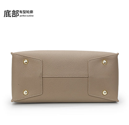 Women's bag handbag genuine leather luxury bag fashion cowhide commuting crossbody bag temperament handbag.bag 
