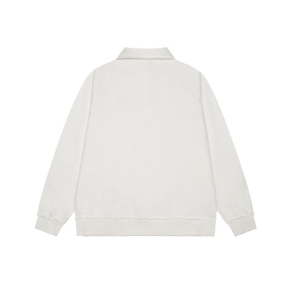 MIUMIU長袖ポロシャツ おしゃれ上着 クールカジュアル ロングtシャツ プルオーバー SY0340
