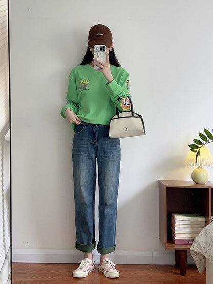ファッション長袖tシャツ おしゃれクールカジュアル 上着  SY1009