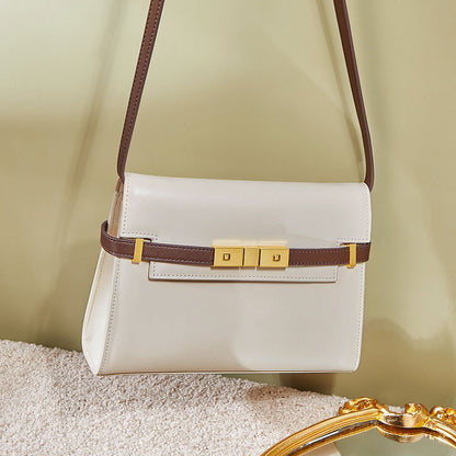 Women's Bag Genuine Leather Bag Single Crossbody Bag Fashion Luxury Elegant Commuting Shoulder Bag.Pochette