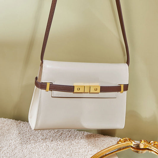 Women's Bag Genuine Leather Bag Single Crossbody Bag Fashion Luxury Elegant Commuting Shoulder Bag.Pochette