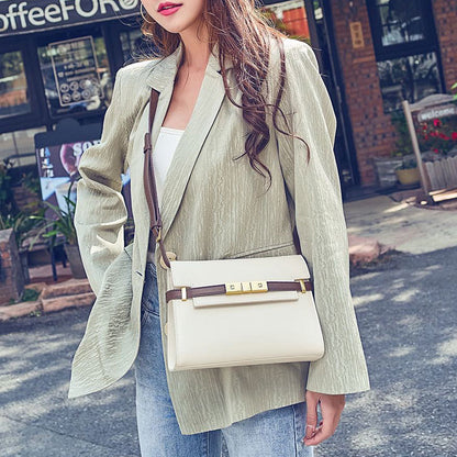 Women's Bag Genuine Leather Bag Single Crossbody Bag Fashion Luxury Elegant Commuting Shoulder Bag.Pochette