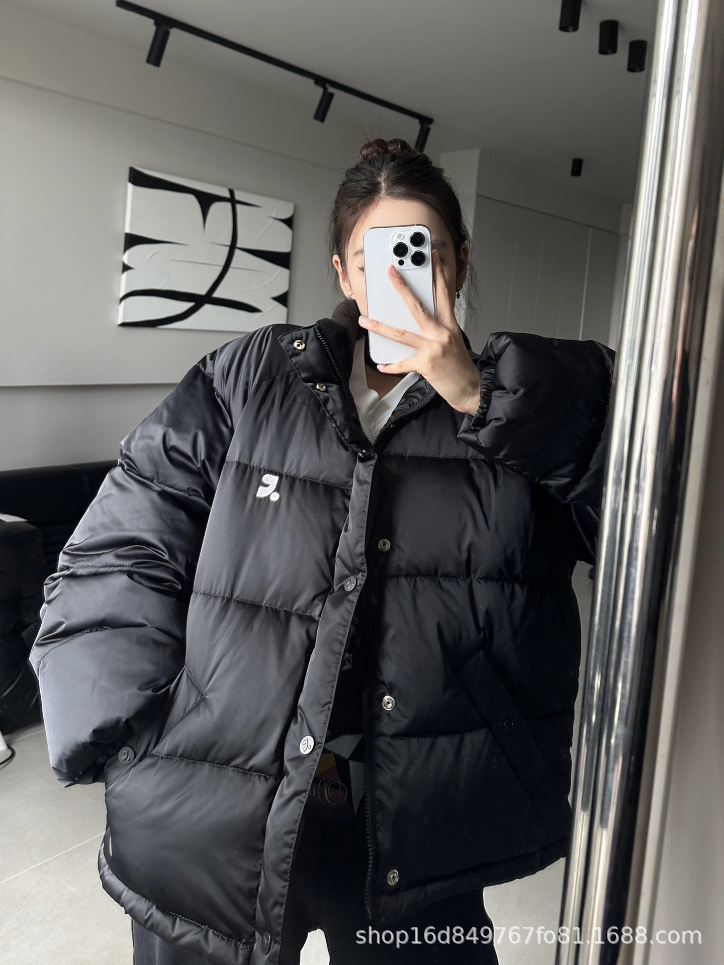 MIUMIU長袖ダウンジャケットあたたかい カジュアル おしゃれ上着 SY1420