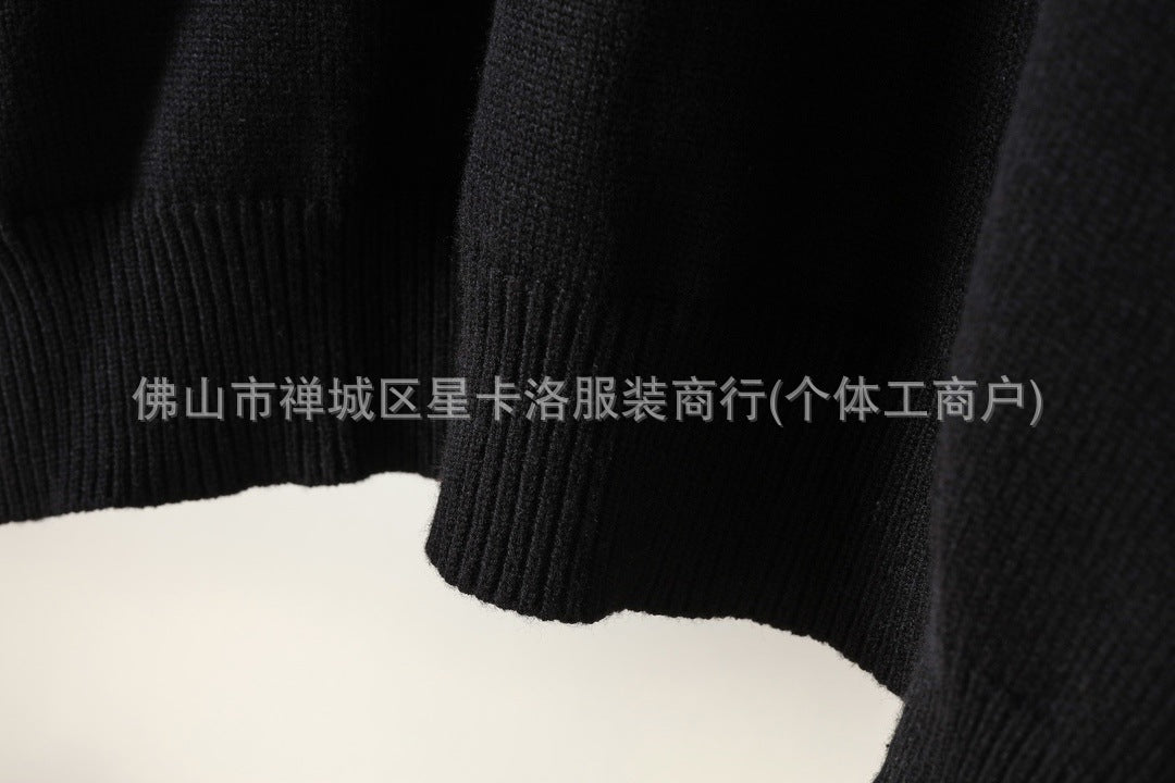 CLファッション長袖ニットセーター おしゃれクールカジュアル 上着 SY1129
