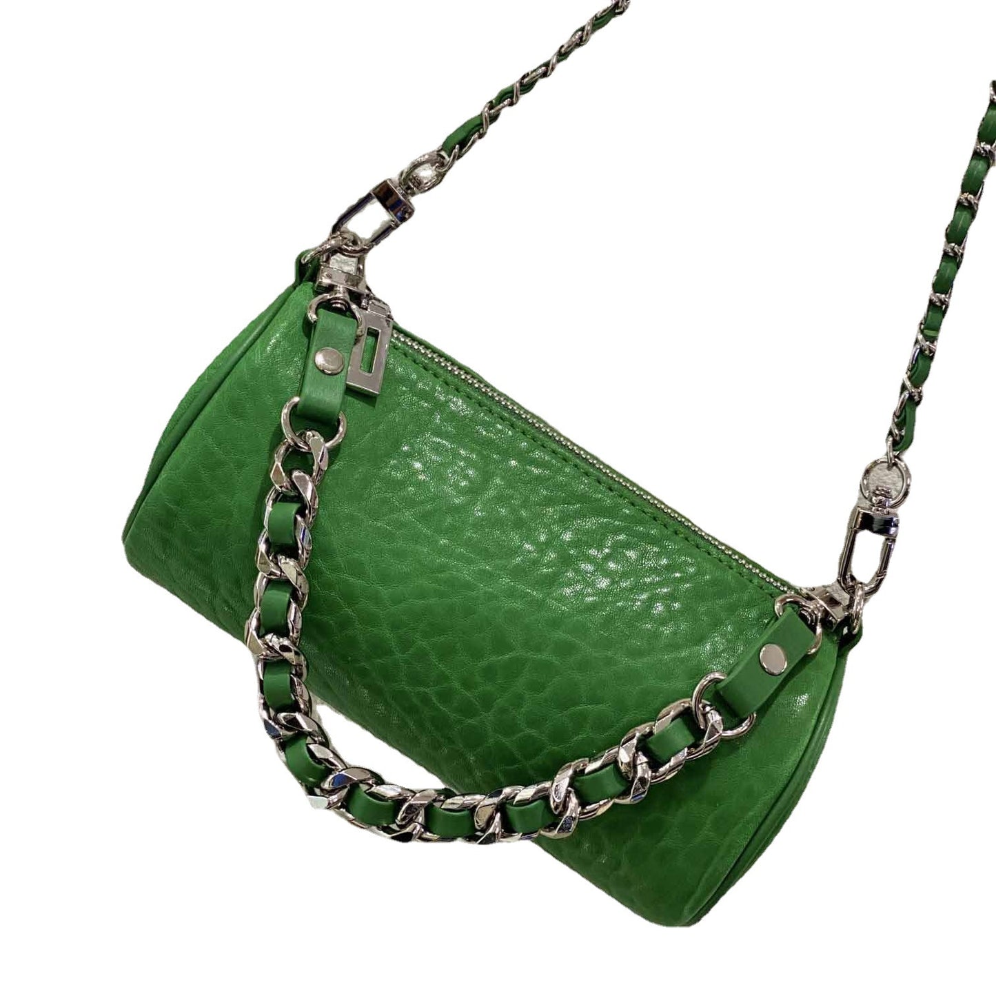 Genuine leather fashion diagonal shoulder bag armpit bag trend shoulder bag ladies bag