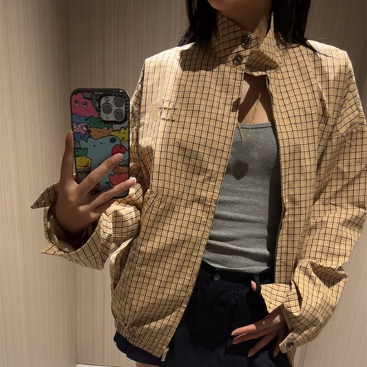MIUMIU長袖ジャケット クールカジュアル  おしゃれ上着 SY0415
