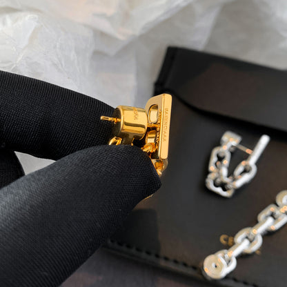B Chain Long Earrings Women's Temperament Luxury Earrings that Disdain Luxury