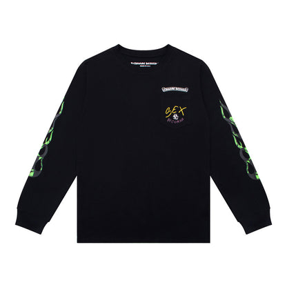 ファッション長袖Tシャツ おしゃれクールカジュアル 上着 SY1356