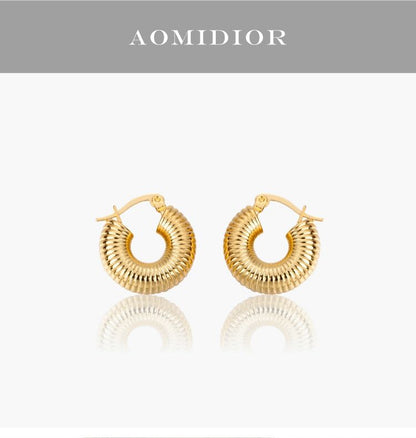 AOMIDIOR 女性イヤリング 高級感 気質 精緻 レディーファッション耳飾り CDEH0001
