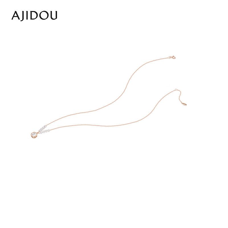 AJIDOU925シルバー優雅スタイリッシュなネックレス贈り物