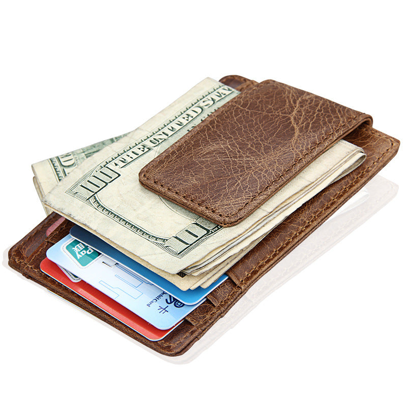 men's wallet rfid card bag retro men's wallet 