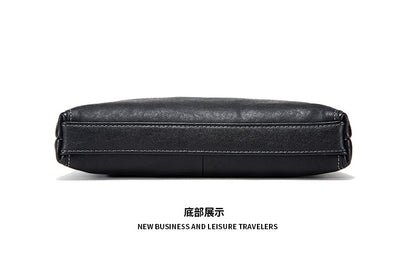 Men's shoulder bag, genuine cowhide leather, multi-functional, casual, large capacity, fashion, crossbody bag 