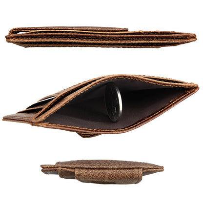 men's wallet rfid card bag retro men's wallet 