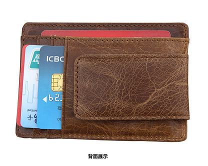 men's wallet rfid card bag retro men's wallet 