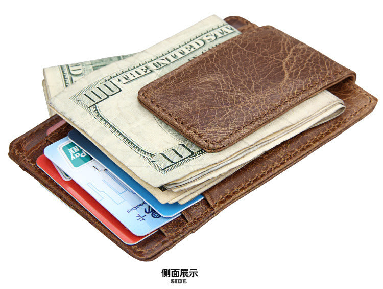 men's wallet rfid card bag retro men's wallet 