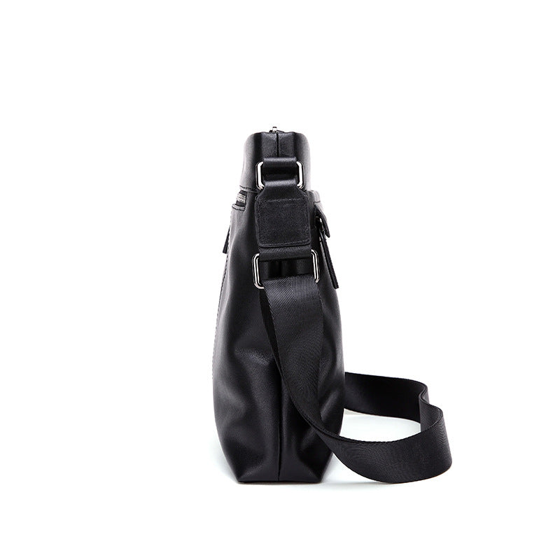 Men's Shoulder Bag Genuine Cow Leather Business Casual Korean Fashion Crossbody Bag for Men 