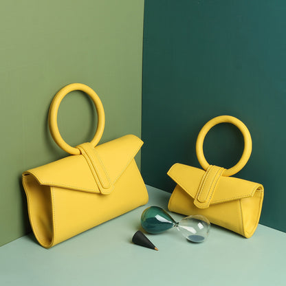 Women's Handbag Bracelet Bag Shoulder Bag Crossbody Bag Genuine Leather Fashion