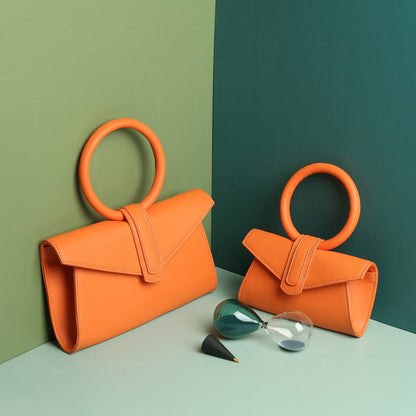 Women's Handbag Bracelet Bag Shoulder Bag Crossbody Bag Genuine Leather Fashion