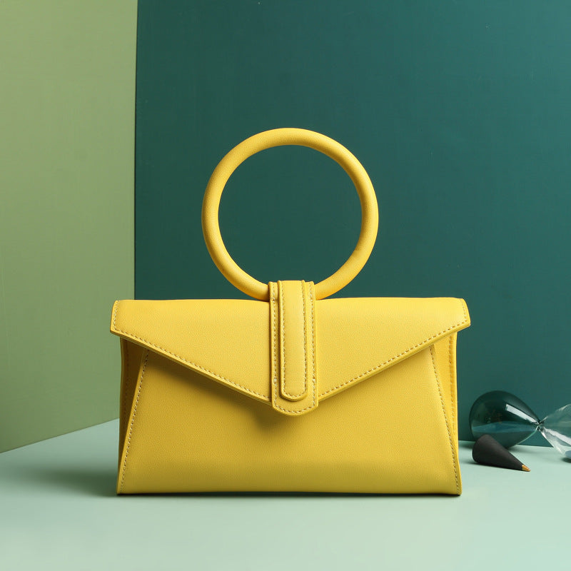 Women's Handbag Bracelet Bag Shoulder Bag Crossbody Bag Genuine Leather Fashion