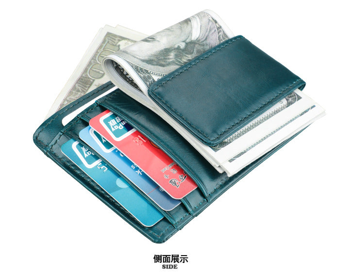men's wallet rfid card bag retro men's wallet 
