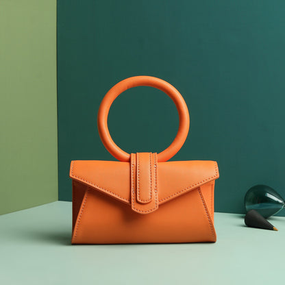 Women's Handbag Bracelet Bag Shoulder Bag Crossbody Bag Genuine Leather Fashion
