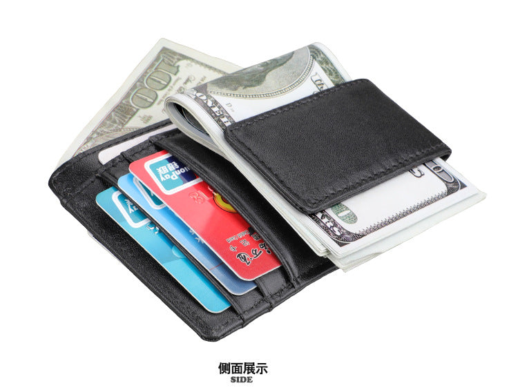 men's wallet rfid card bag retro men's wallet 