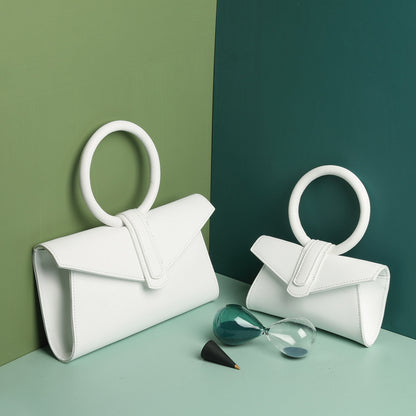Women's Handbag Bracelet Bag Shoulder Bag Crossbody Bag Genuine Leather Fashion
